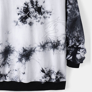 Sudadera ZHOST de Forro Polar Sólido, Ecológica, Cómoda, Cuello Redondo, Manga Larga, Estilo Holgado, Tejida, Informal, Unisex, para Invierno - Product Image 2
