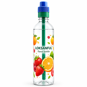 Kit de bouteille d'eau parfumée style <span class=keywords><strong>Gourde</strong></span> <span class=keywords><strong>Air</strong></span> <span class=keywords><strong>Up</strong></span> en gros avec paille aromatisée, bouchon à saveur, sans sucre, pour le sport, les voyages, cadeau, OEM - Product Image 2