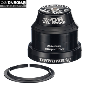 DABOMB MTB - Juego de Dirección Integrado de Aluminio CNC EC49 para Bicicleta de Montaña, Tubos de Dirección Cónicos de 1.5 Pulgadas, Corona de 39.8 mm, 146 g, BOMB LOOP EC49 - Product Image 4