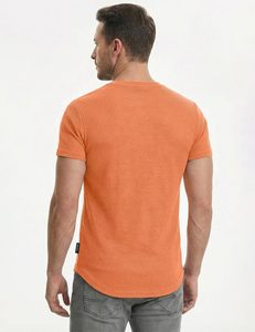 Camiseta de Algodón para Hombre de Primera Calidad, con Logotipo Personalizado, Cuello Redondo, Manga Corta, Estilo Casual, OEM, ODM, Ropa al por Mayor - Product Image 3