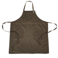 Tablier en toile de coton personnalisable avec poches pour outils, bretelles réglables, idéal pour la cuisine, la pâtisserie, le barbecue, les ateliers et les activités artisanales.