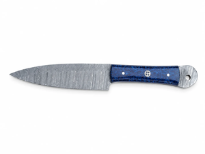 Ensemble de couteaux de chef professionnels de qualité supérieure LEGACY BLADES, 5 pièces, en acier damas fait main, manche en résine, ambidextres - Product Image 5