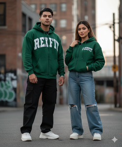 Sudadera con capucha de peso pesado con bordado desgastado, estilo vintage, lavado ácido, con cremallera, logotipo personalizado, proveedor de ropa urbana - Product Image 6