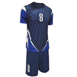 Custom Logo Lightweight Volleyball Uniforms <b>White</b> Color Football Soccer Jerseys for Men Latest Design - Product Image 6