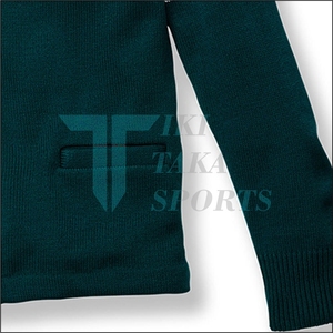 Top Trending University Knitted Lace Patchwork <b>Cardigan</b> <b>Sweater</b> Custom Logo Breathable Winter Wool/Nylon Men - Product Image 5