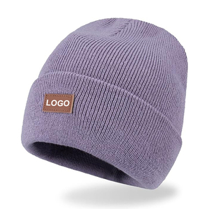 OEM High Quality 85 Grams Acrylic Knitted <b>Winter</b> Beanie Custom Logo Cartoon Character for Autumn Outdoor Travel Warm <b>Winter</b> <b>Cap</b> - Product Image 1