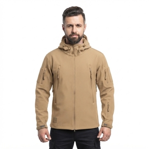 Veste Softshell Imperméable Personnalisée avec Logo pour Hommes, Vêtements Tactiques d'Extérieur, Chasse, Camping, Pêche, Coupe-Vent, Sports d'Hiver, Randonnée - Product Image 5