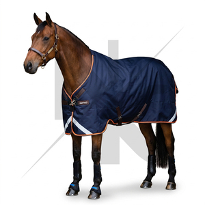 Manta Impermeable Premium Ligera y Transpirable para Caballos, Manta de Protección contra la Lluvia para Exteriores, Accesorios para Estribos de Caballo - Product Image 3