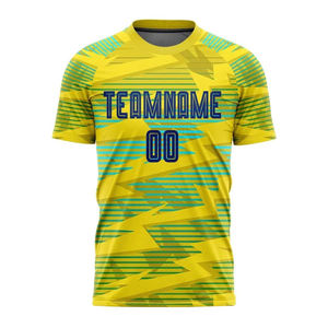 Último Diseño, Conjunto Completo de Camisetas de Fútbol para Adultos, Ropa de Entrenamiento para Hombre, Personalizable, de Secado Rápido, 100% Poliéster - Product Image 1