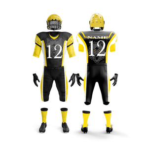 Uniforme de fútbol americano personalizado a la moda con logotipo disponible en diferentes colores, uniforme de fútbol americano transpirable. - Product Image 2