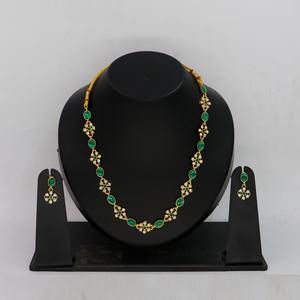 Luxury Rose <b>Gold</b> Plated Designer <b>Necklace</b> with Earrings Zircon Stone Bridal Jewelry Indian Malaysia Wedding Fashion <b>Necklace</b> Set - Product Image 5