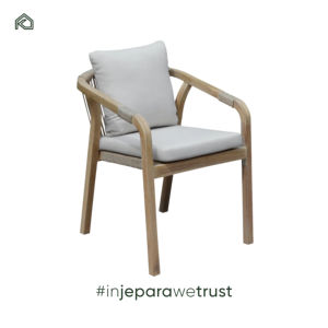 Muebles de Teca para Exteriores Personalizados, Mesas y Sillas Resistentes al Agua y a los Rayos UV, Mimbre de Cuerda para Patio y Jardín, Disponibilidad Internacional - Product Image 3