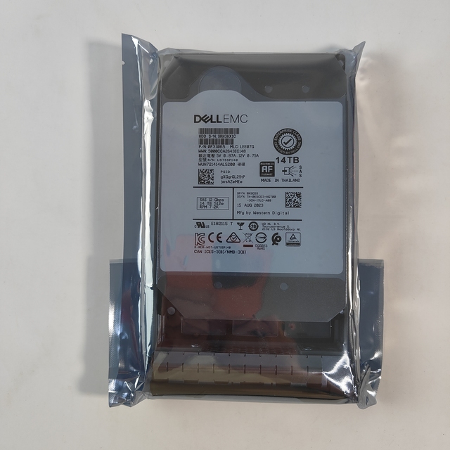 WUH721414AL5200 14TB 7.2K SAS 12Gbps 512e RPM HDD Enterprise-level Hard Disk for Server