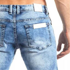 Pantalones Cortos de Mezclilla para Hombre al por Mayor, Nuevo Estilo, Nuevo Diseño, Pantalones Cortos de Mezclilla Más Vendidos, Alta Calidad, Precio Económico, Logotipo Personalizado - Product Image 3