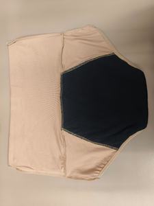 Braguitas de nailon transpirables de corte alto para mujer, de 3 capas, a prueba de fugas, de secado rápido, para flujo ligero, con patrón liso. - Product Image 6