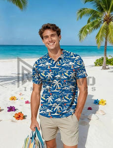 เสื้อโปโลแขนสั้นลำลองสำหรับผู้ชาย ผ้าแคนวาสคอตตอน 100% เสื้อกอล์ฟประสิทธิภาพสูง ป้องกันรอยยับ แห้งเร็ว ระบายอากาศได้ดี - Product Image 4