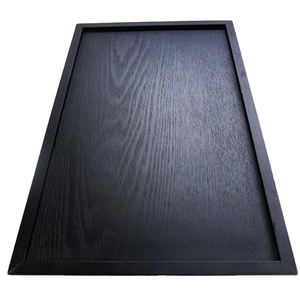 Plateau/support de service rectangulaire extra large Meilleur matériau fini Origine Produit antidérapant en bois personnalisé pour la maison de restaurant - Product Image 1