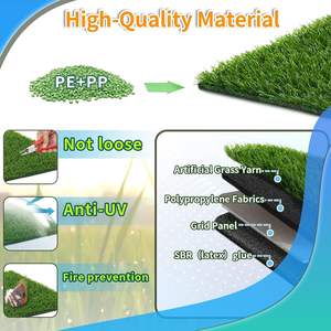 Alfombra de Césped Artificial Suave y Realista TH-PAG-600 para Perros, Excelente Drenaje y Comodidad, Apta para Vida en Apartamentos e Interiores - Product Image 4