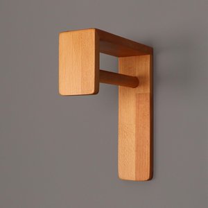 Hot Selling Wooden Wall Hook Decorative Peg Hanger for Display <b>Bags</b> Coats <b>Hats</b> Pants and Contemporary Interior Decoration - Product Image 1