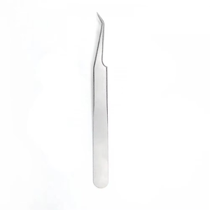 Pinzas para Pestañas de Acero Inoxidable de Alta Calidad con Punta Suave, Agarre Perfecto y Diseño Antimagnético - Product Image 1