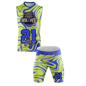 Adult 7v7 Football Jerseys Uniform kit Breathable Slim Fit 100% Polyester <b>Compression</b> Uniform - Product Image 4