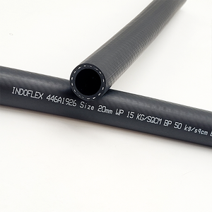 Manguera de Combustible Flexible Ascent India de 19.5mm, de Caucho de Nitrilo Negro de Doble Capa Trenzada, Resistente a la Corrosión, -20C~60C - Product Image 2