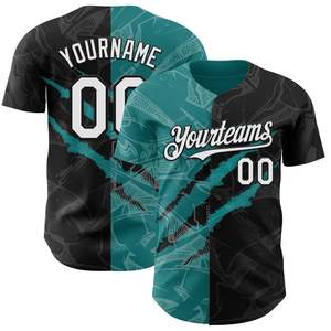Camiseta de Béisbol Personalizada de Manga Corta con Botones, Estilo Profesional, Uniforme de Equipo, Antibacteriana, para Todas las Temporadas, 100% Algodón Orgánico, Cuello en V - Product Image 5