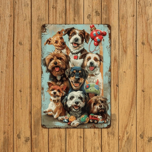 CIFbuy Letrero de Aluminio Vintage Retro de 8x12 Pulgadas (20.3x30.5cm) para Hogar, Bar, Cafetería, TikTok, para Servicio de Recogida Temu - Product Image 2