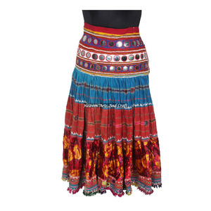 Real Banjara Vintage India Kuchi <b>Boho</b> Hand Embroidered Ethnic Long <b>Skirt</b> Banjara <b>Skirt</b> Rabari Collectible Plus Size Womens <b>Skirt</b> - Product Image 1