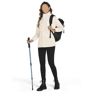 Rain <b>Jacket</b> Women with Hooded <b>Lightweight</b> <b>Waterproof</b> Raincoats <b>Packable</b> Zipper Pockets Windbreakers Outdoor Travel Casual - Product Image 5