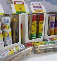 Rouleaux de feuilles de Tendu en ébène Conseils en verre et bois Rouleaux et cônes de feuilles végétaliens non raffinés de luxe en vrac Meilleurs prix d'approvisionnement d'usine