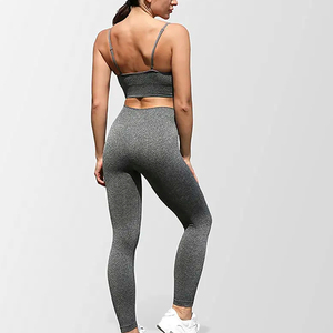 Ensemble de vêtements de sport pour femmes, leggings taille haute, fabrication sur mesure - Product Image 3