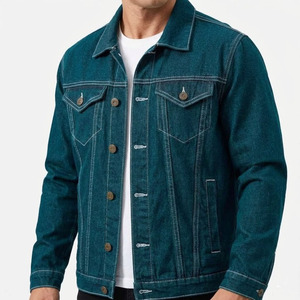 <b>Customization</b> High Quality Winter Warm Jeans Fashionable Classic Slim <b>Denim</b> <b>Jacket</b> OEM Durable <b>Denim</b> Work <b>Jacket</b> - Product Image 3