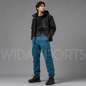 Pantalon de travail en coton pour la construction, respirant, antistatique, robuste, uniforme de sécurité pour les travailleurs industriels - Product Image 2