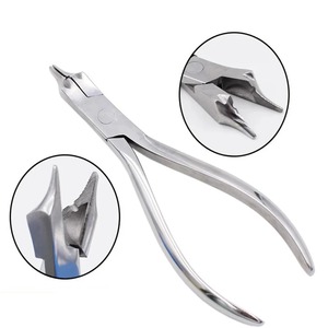 Pinzas de Ortodoncia de Acero Inoxidable Dental, Fórceps para Doblar Arcos, Instrumento Quirúrgico Manual para Uso Clínico y Hospitalario, Certificado CE - Product Image 1