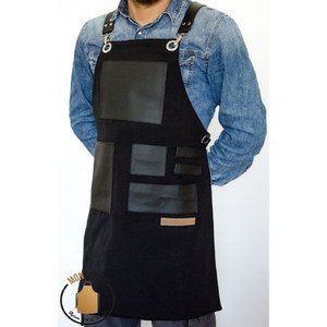 Tablier en cuir de vachette épais pour atelier de soudure et de forge, tablier de protection durable, commandes en gros disponibles LPN-0291 - Product Image 1