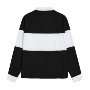 Chemises polo en coton et polyester de haute qualité pour hommes, logo personnalisé, chemise à manches longues en piqué - Polo de golf respirant et à séchage rapide pour les affaires - Product Image 6