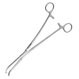 Delicately Reinhoff Swan Neck Clamp Long Nose Neck Clamp Locking <b>Pliers</b> Rienhoff Swan Neck Clamp Double Curved - Product Image 2