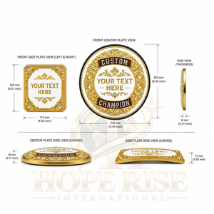 Cinturón de Campeón de Boxeo Personalizado con Adornos Dorados y Texto Personalizado, Equipo de Artes Marciales Unisex - Product Image 6