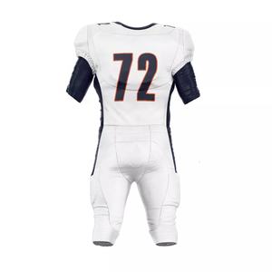 Nouveaux uniformes de football américain taille adulte maillot de football américain brodé à bas prix avec pantalon rembourré pour hommes - Product Image 2