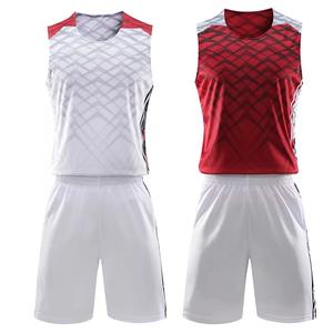 Ensemble de basket-ball réversible pour hommes, vêtements de sport, maillots de basket-ball double face, ensembles de maillots de basket-ball pour enfants, entraînement pour enfants - Product Image 1