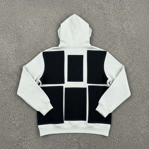 Sweat-shirts à capuche pour hommes sur mesure OEM ODM, design personnalisé, tissu 100% coton, coupe ample, multicolores, style hip-hop, pour usage décontracté - Product Image 5