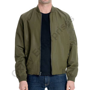 Blouson bomber long OEM de haute qualité, streetwear, prix abordable, coupe-vent décontracté léger, idéal pour les voyages et le quotidien, pour homme - Product Image 4