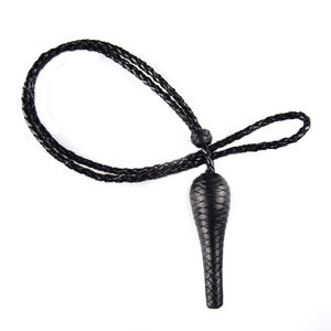 Nœuds de sabre de la Garde Napoléonienne Française en soie vert foncé, garniture à franges en fil de soie et cuir, durable pour sacs et vêtements - Product Image 5