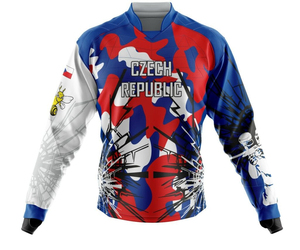 Camiseta de Paintball Personalizada, Tejido Elástico Ligero, Anti-Sudor, Transpirable, Ropa Deportiva Táctica - Product Image 1