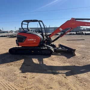 Excavadora Usada Original de Japón Kubota de 5.5 Toneladas, Kubota U55-5 en Venta, Pocas Horas de Trabajo, Miniexcavadora de Segunda Mano Kubota U55 U55-5 - Product Image 2