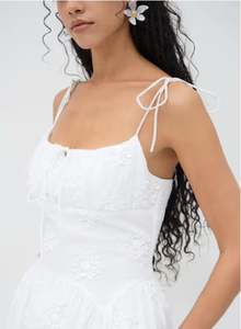 Robe longue de soirée décontractée pour femme, sans manches, col carré, imprimé floral, collection Printemps 2026, style créateur, luxueuse - Product Image 3