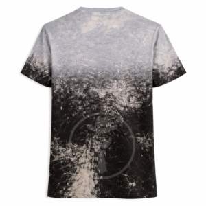 เสื้อยืดผู้ชาย ผ้าฝ้าย 100% พิมพ์ลาย ย้อมสีแบบแอซิดวอช สไตล์วินเทจ ขาดๆ แบบสตรีทแวร์ ลายกราฟิกแบบกำหนดเอง เสื้อยืดย้อมสีแบบไทได - Product Image 2