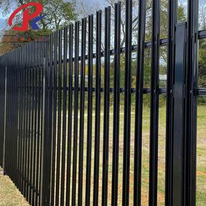 Clôture de <span class=keywords><strong>jardin</strong></span> <span class=keywords><strong>en</strong></span> acier moderne à haute sécurité, galvanisée à chaud, anti-rouille, revêtue de poudre, facile à assembler, très vendue - Product Image 2