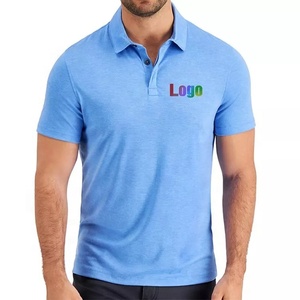 T-shirt polo personnalisable pour le sport Chemise de golf tricotée respirante à séchage rapide avec impression numérique à col rond avec votre propre logo - Product Image 5